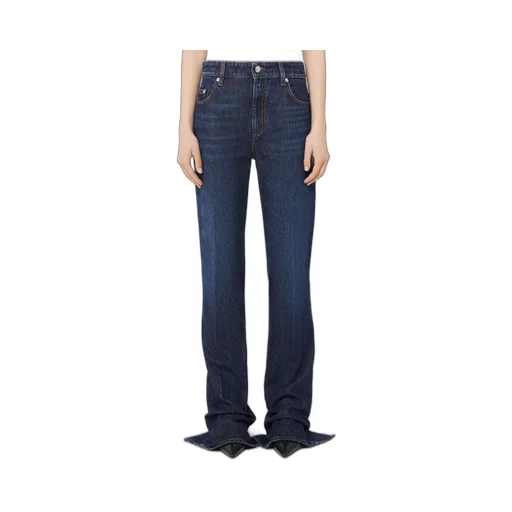Low-Waisted Flared Jeans
