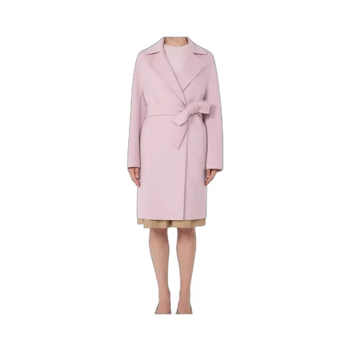 Wool, Silk And Cashmere Robe Coat