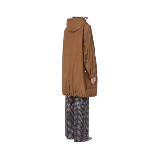 Cotton-Blend Faille Parka