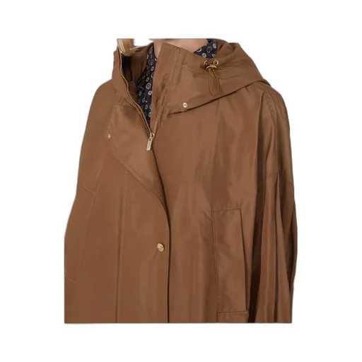Cotton-Blend Faille Parka