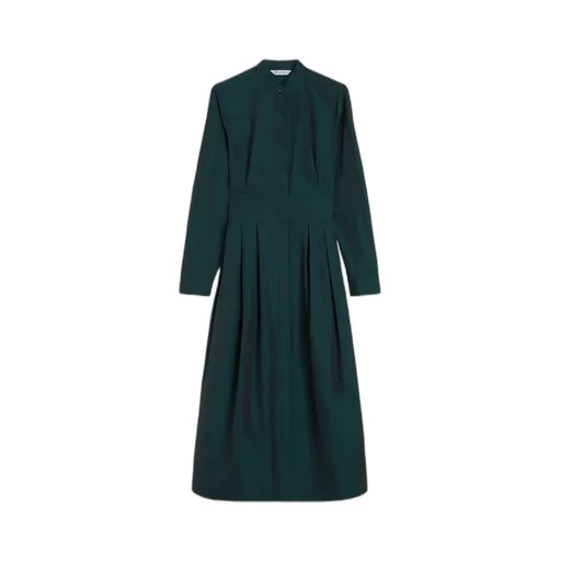 Taffeta Shirt Dress