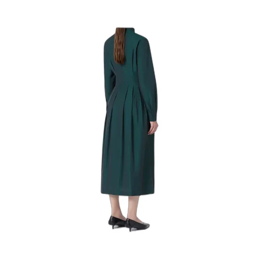 Taffeta Shirt Dress