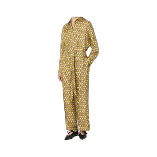 Printed Silk Trousers