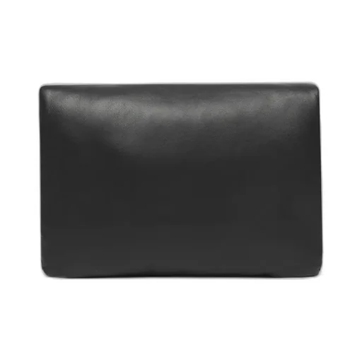 Padded Nappa-Leather Envelope Bag