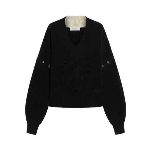 Oversized Jumper With Detachable Sleeves