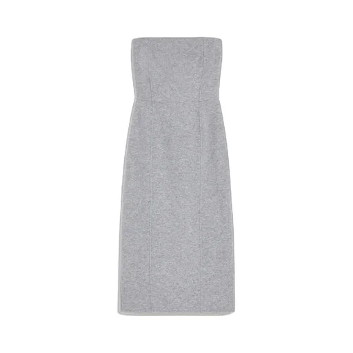 Wool And Cashmere Bustier Dress
