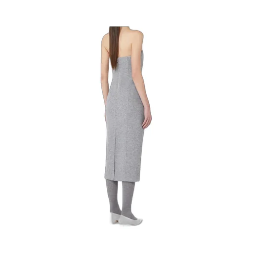 Wool And Cashmere Bustier Dress