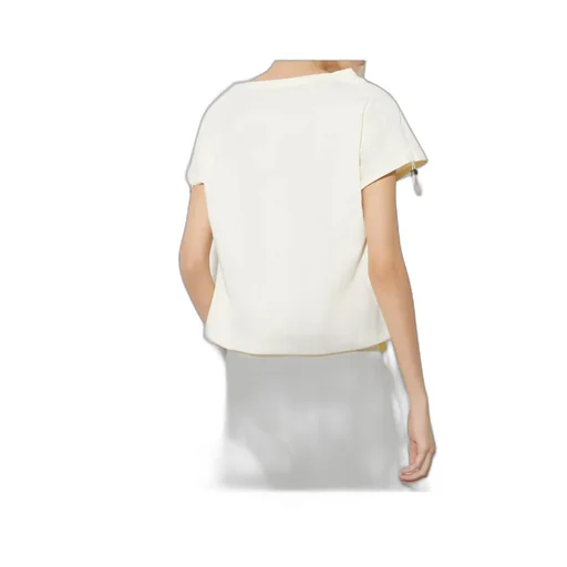 Drawstring Cotton T-Shirt