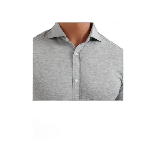 Silk-Cotton Button-Up Shirt