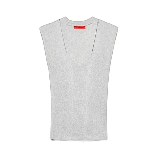 Cut-Out Ribbed T-Shirt