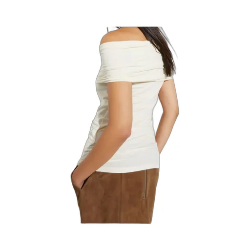 Off-The-Shoulder Jersey Top