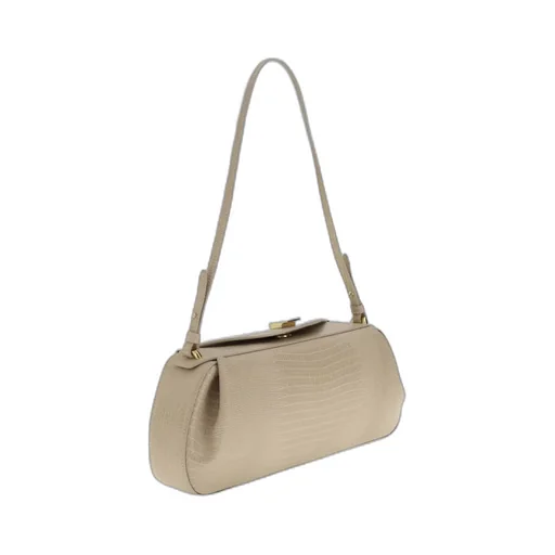 Oyster Embossed-Leather Clutch Bag