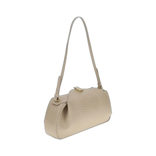 Oyster Embossed-Leather Clutch Bag
