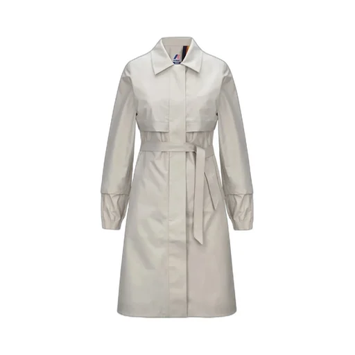 Long Sleeve Snap Button Trench Coat