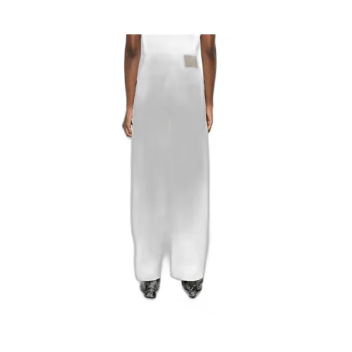 Denim Trousers With Belt Loops