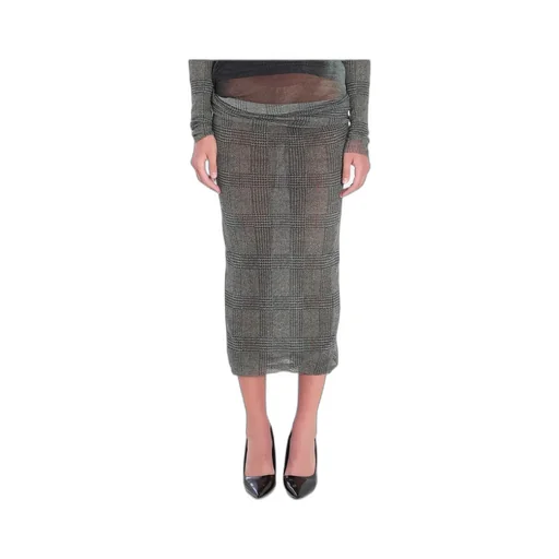 Houndstooth Strapless Mini Dress