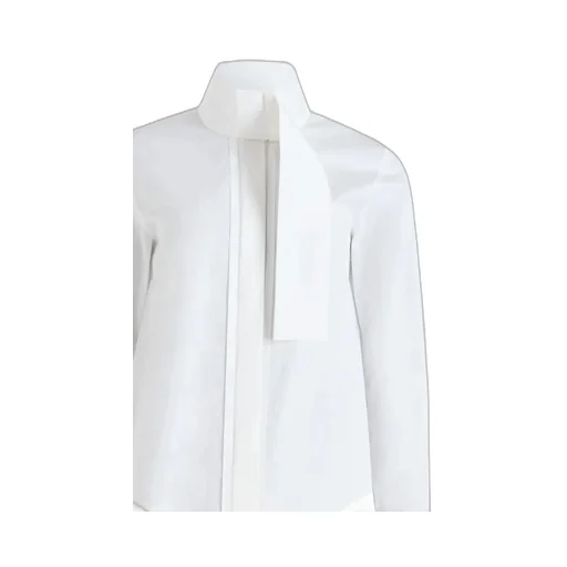 Patou Tied Neck Long-Sleeve Shirt