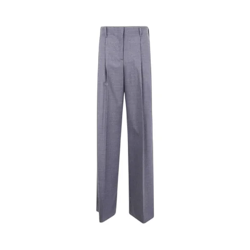 Pleated Wool Trousers