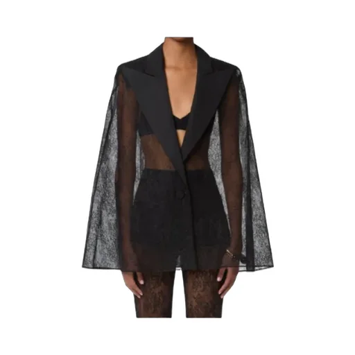 Nina Ricci Lace Blazer-Inspired Cape