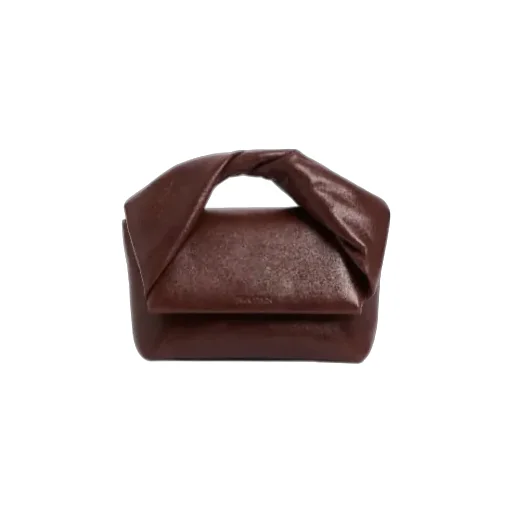 Knotted Leather Tote Bag