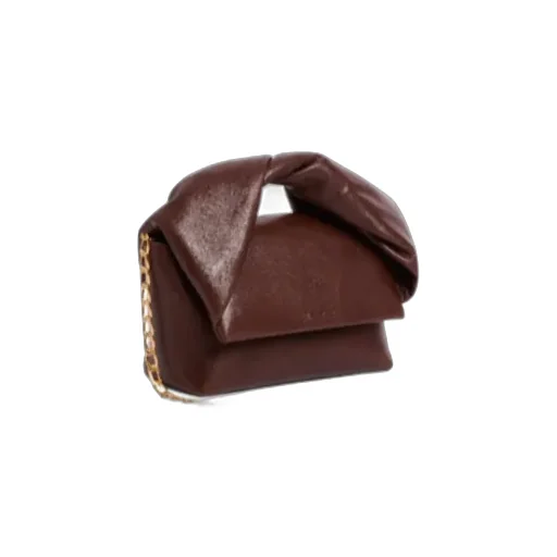 Knotted Leather Tote Bag