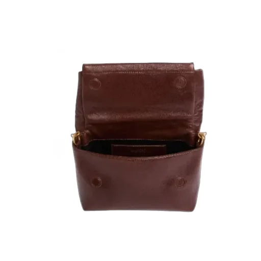 Knotted Leather Tote Bag