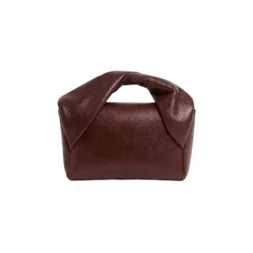 Knotted Leather Tote Bag