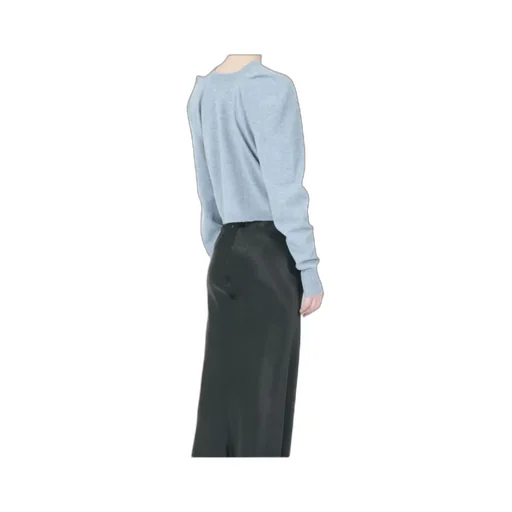 Maison Margiela Puff-Shoulder Knitted Jumper