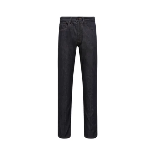 Moncler Logo Patch Straight Leg Pants