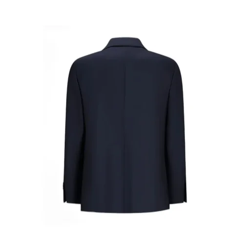 Single-Breasted Patch-Pocket Jacket