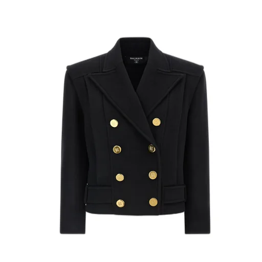 Peak-Lapel Belted Coat