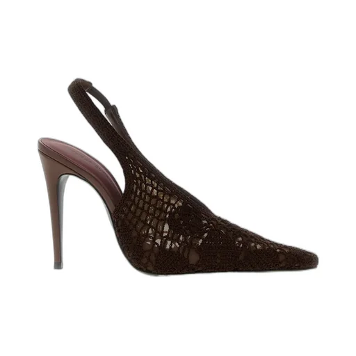 Magda Butrym Slingback Crochet Heels