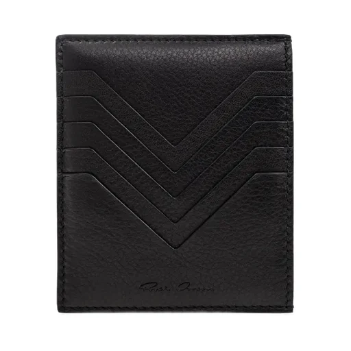 Rick Owens Logo Embossed Card Holder