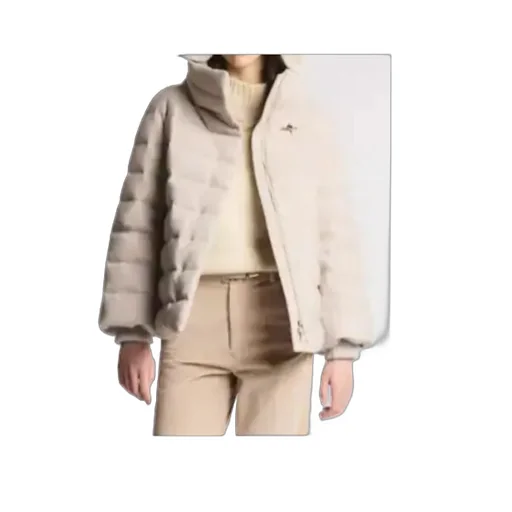 Jersey Puffer Jacket