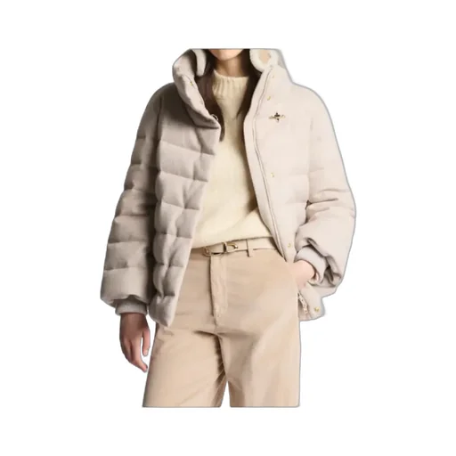 Jersey Puffer Jacket