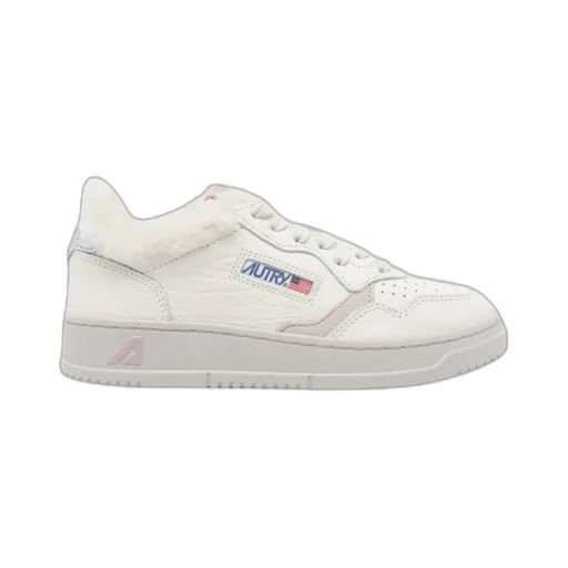 Faux-Fur Medalist Sneakers