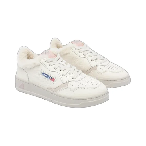 Faux-Fur Medalist Sneakers