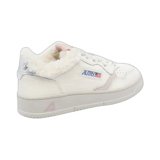 Faux-Fur Medalist Sneakers