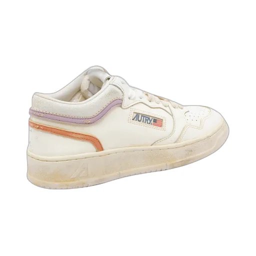 Medalist Stripe Leather Sneakers