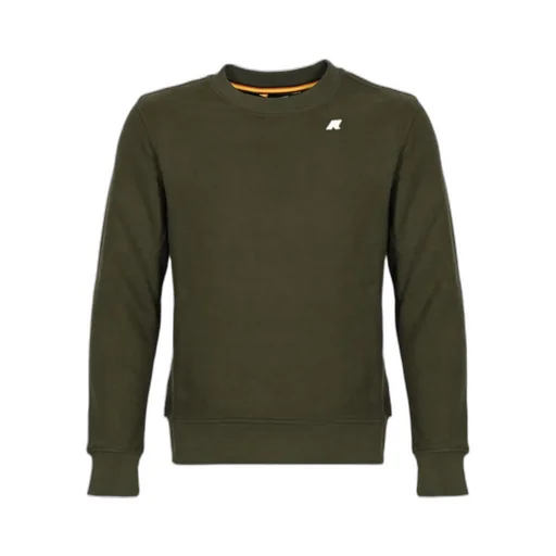 K-Way Logo-Patch Crewneck Sweatshirt