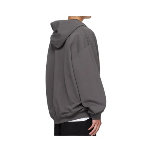 Boxing Logo Oversized Zip-Up Hoodie