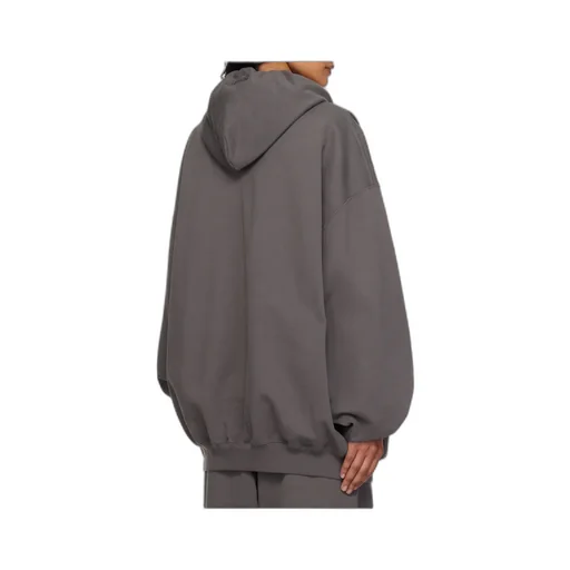 Boxing Logo Oversized Zip-Up Hoodie