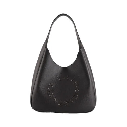Logo Slouchy Hobo Shoulder Bag