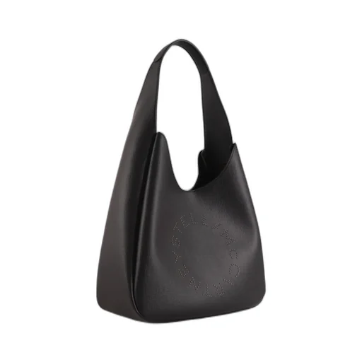 Logo Slouchy Hobo Shoulder Bag