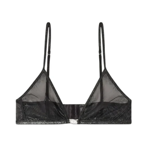 Glitter-Effect Triangle Bra