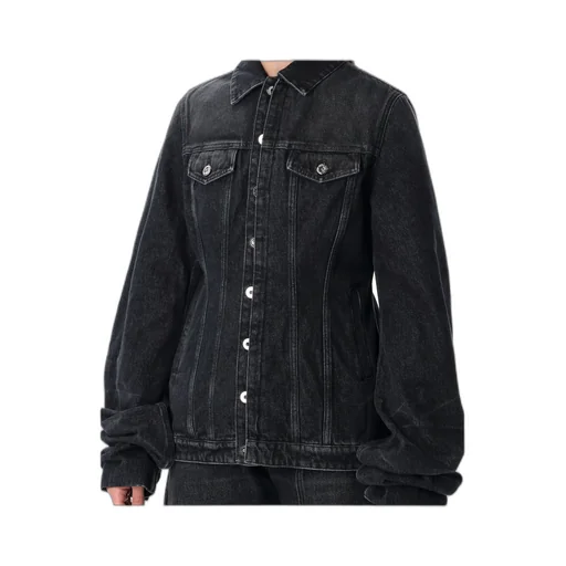 Button-Down Denim Jacket