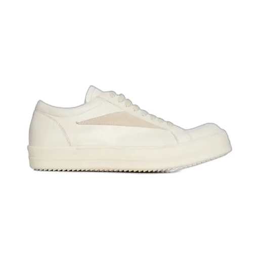 Rick Owens Round Toe Low-Top Sneakers