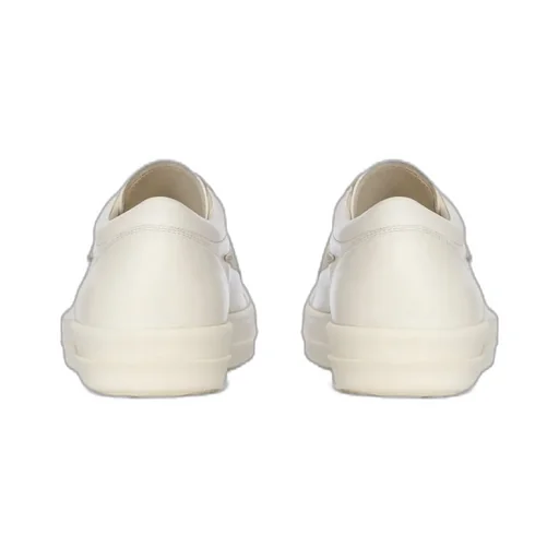 Rick Owens Round Toe Low-Top Sneakers