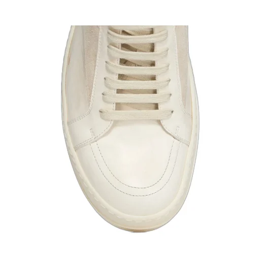 Rick Owens Round Toe Low-Top Sneakers