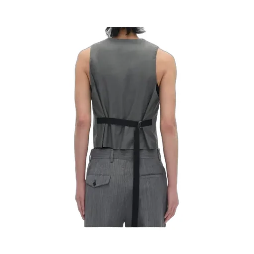 Pinstripe-Pattern Waistcoat